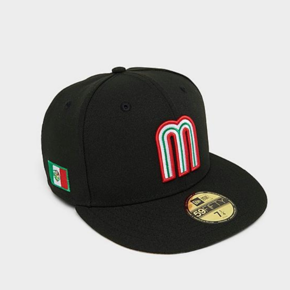 Black Cap with Red and Green Logo